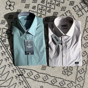 NWT Kenneth Cole/Van Heusen Button Down Bundle